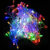 Светодиодная гирлянда бахрома «Снежинки» (138LED, 6 снежинок по 18см, 6 звезд по 10см, 3х0,94м) разноцветная